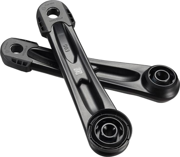Actual product image e*13 Helix e*spec crank, 155mm, Bosch Gen4-Brose S Mag-TQ HPR50, Self Extractor, black (155 mm)
