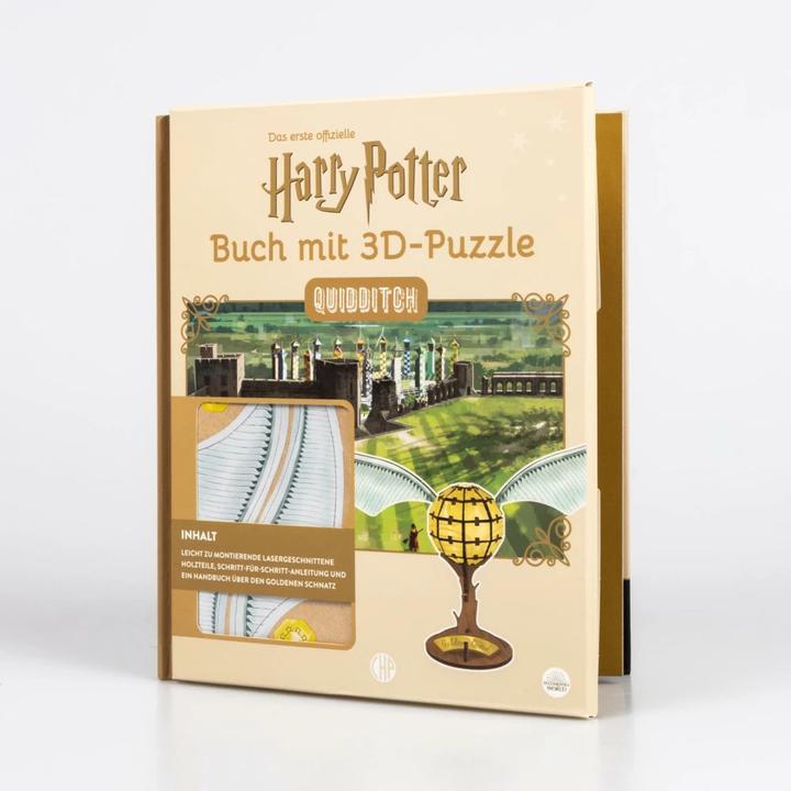Produktbild Harry Potter - Quidditch - Das offizielle Buch mit 3D-Puzzle Fan-Art (Deutsch, Warner Bros. Consumer Products GmbH, 2023)