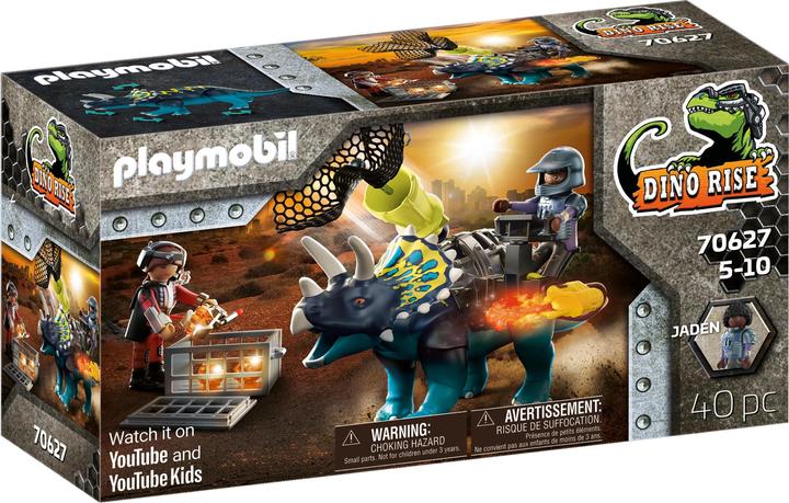 Actual product image Playmobil Triceratops: Riot around the legendary stones (70627, Playmobil dinos)