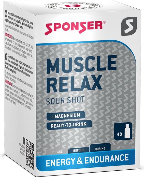Sponser Rilassamento muscolare (cetriolini sott'aceto, 4 x)