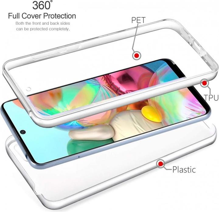 Actual product image Screenguard 360° Screen & Body Protector Samsung Galaxy A71 Cover with Foil (Samsung Galaxy A71)