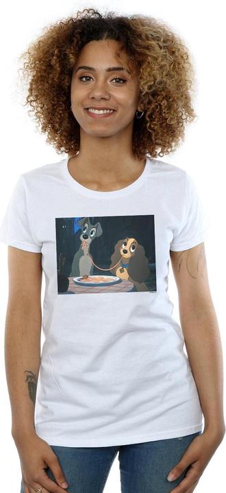 Immagine prodotto Disney Lady And The Tramp Spaghetti Slurp Maglietta Donna (S)