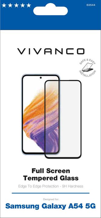 Immagine prodotto Vivanco Vetro protettivo Galaxy A54 5G Pellicola di vetro per smartphone Samsung A54 63544 (1 Pezzo/i, Samsung Galaxy A54 5G)