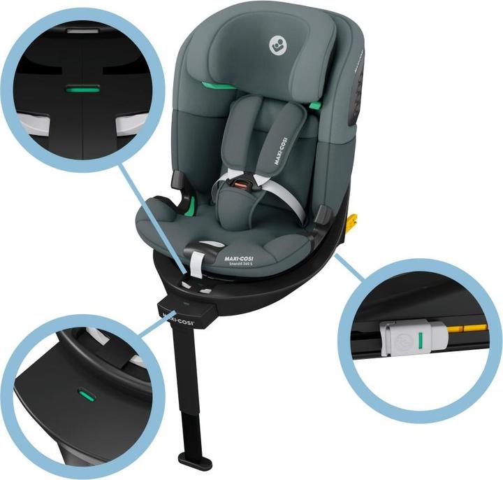 Immagine prodotto Maxi-Cosi Smeraldo 360 (Reboarder, ECE R129/i-Size Standard)