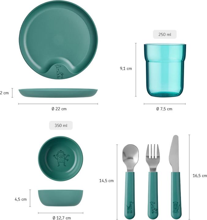 Produktbild Mepal Mio Kinderset