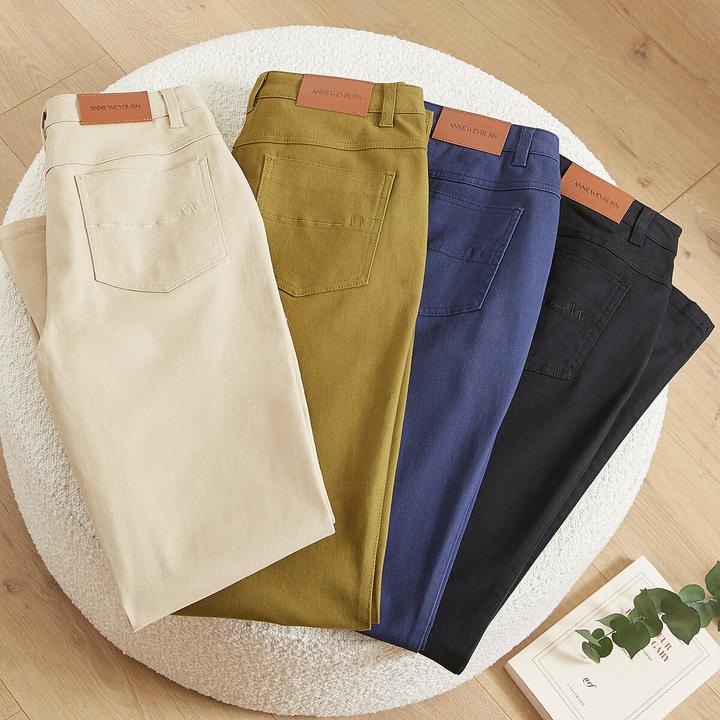 Produktbild Anne Weyburn Gerade Five-Pocket-Hose aus Baumwoll-Stretch (48)