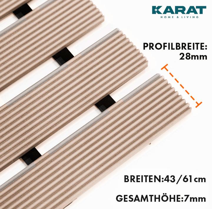 Actual product image Karat Bath mat (43 x 100 cm)
