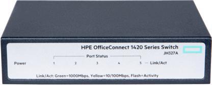 Image du produit HP Enterprise OfficeConnect 1420 5g - Commutateur - non géré - 5 x 10/100/1000 - commutateur (5 Ports)