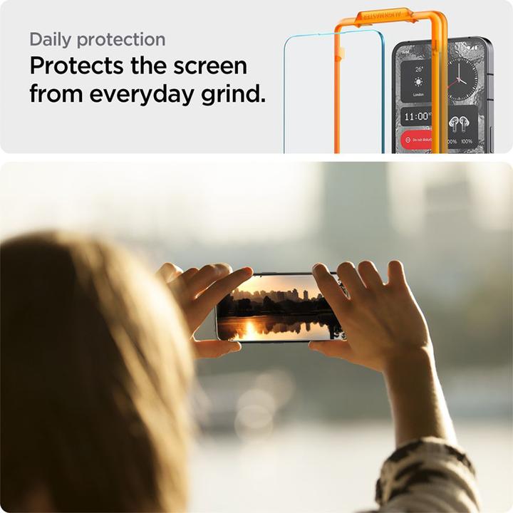 Immagine prodotto Spigen ALM Glas.Tr Nothing Phone 2 2szt. szkło hartowane AGL06981 (2 Pezzo/i, Nothing Phone (2))