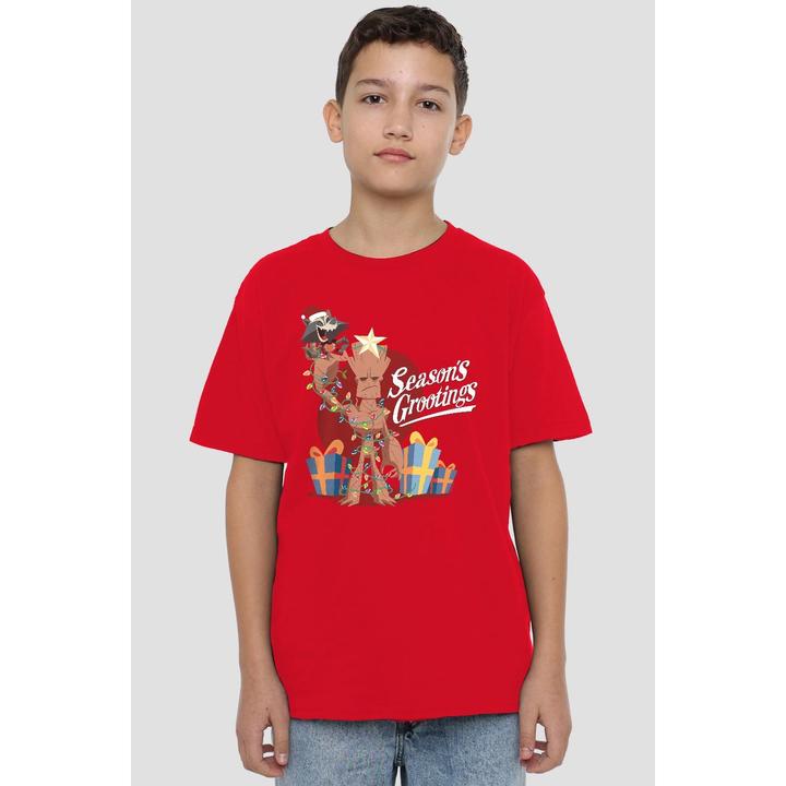 Actual product image Guardians of the Galaxy Childrens/Kids Seasons Grootings T-Shirt (140)