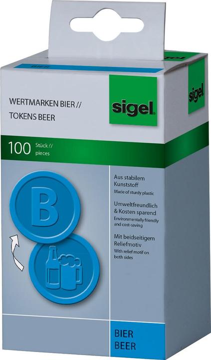 Actual product image Sigel Tokens Beer
