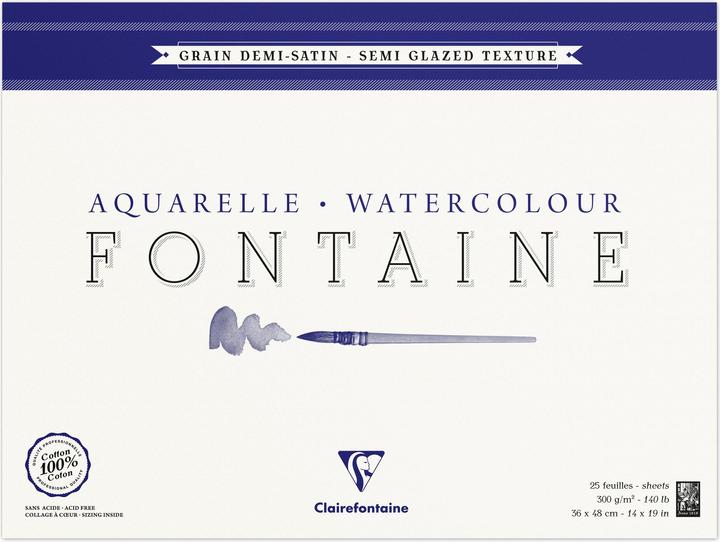 Image du produit Clairefontaine Techniques humides (300 g/m², 16 x)