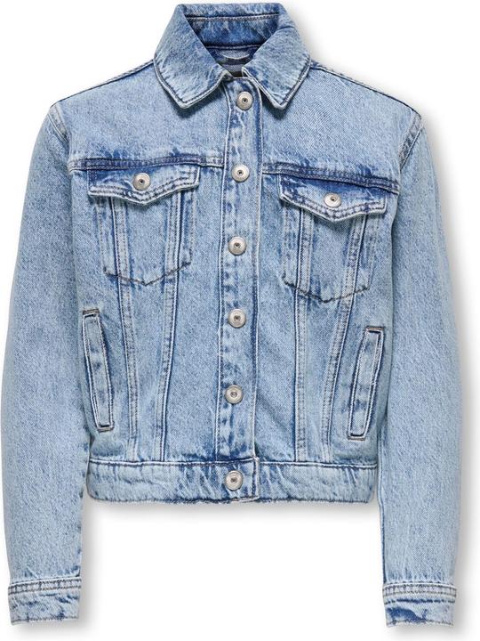 Immagine prodotto Only Cappuccio con coulisse Polsini con bottone Spalla bassa Giacca Giacca in denim (146)