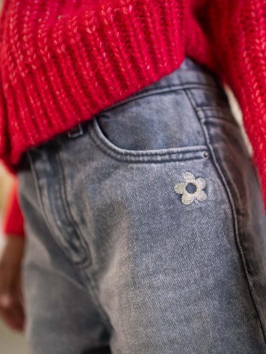 Produktbild Vertbaudet Weite Mädchen Jeans mit Dehnbund, Bundweite verstellbar (98)