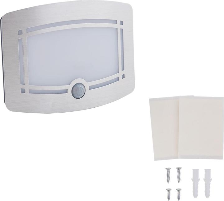 Actual product image Casativo Battery LED wall light, 2 light modes, PIR motion & light sensor, set of 2