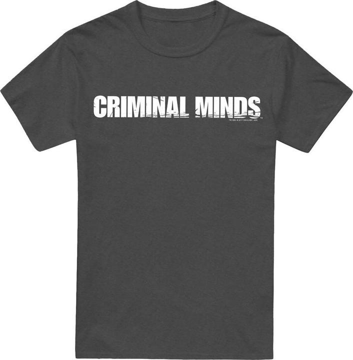 Actual product image Criminal Minds Unisex Adult Logo T-Shirt (S)