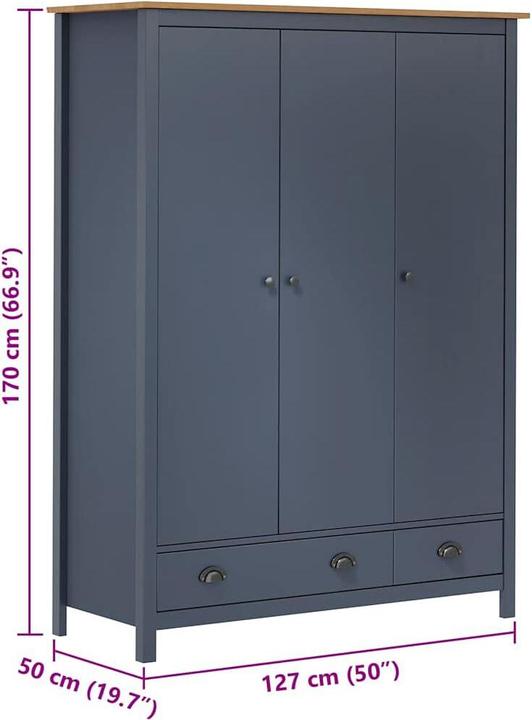 Produktbild VidaXL Oenone (127 x 50 x 170 cm)