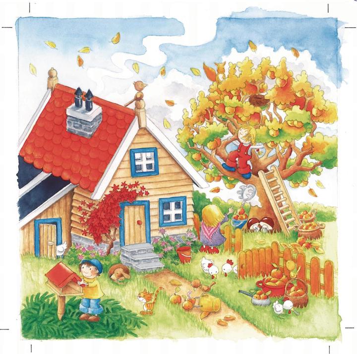 Immagine prodotto Goki Stratificare le stagioni del puzzle (54 pezzi)
