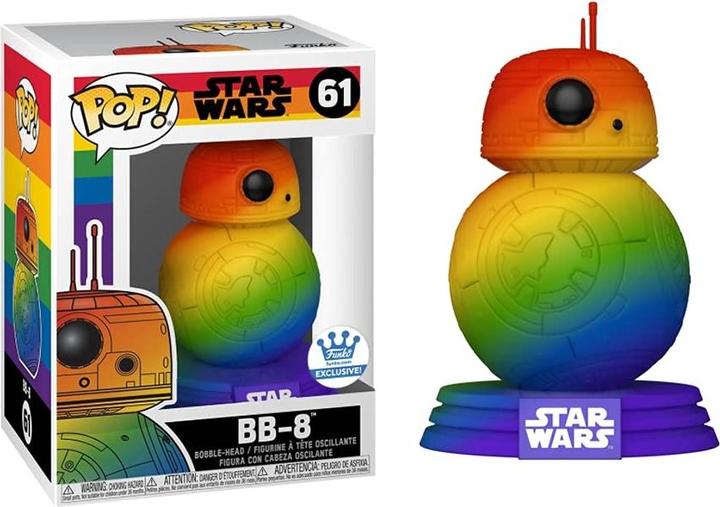 Produktbild Funko POP! Star Wars Fierté Arc-en-Ciel BB-8