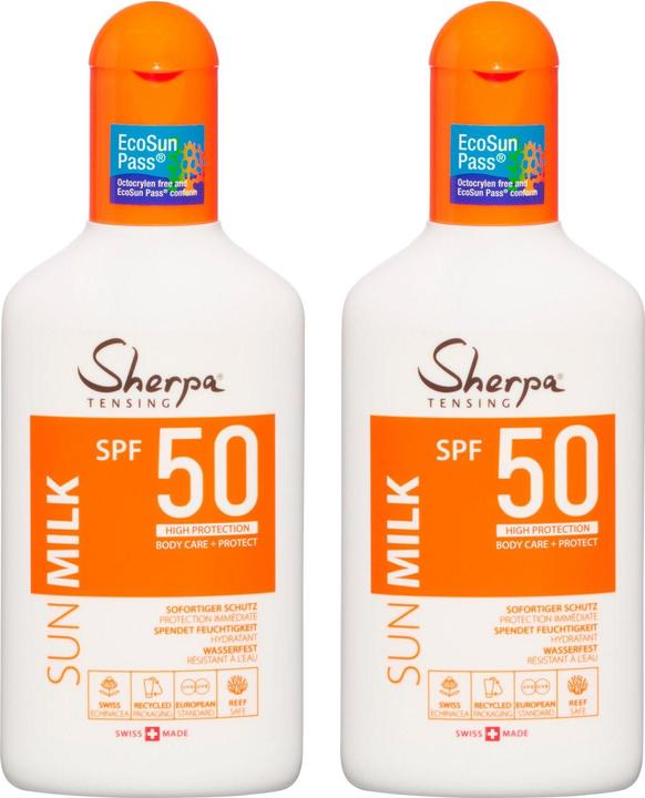 Immagine prodotto Sherpa Tensing Latte solare (Latte solare, SPF 50, 175 ml, 218 g)