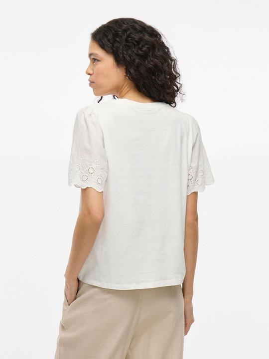 Actual product image Vila VICELIANA Rundhals Oberteil mit kurzen Ärmeln (M)