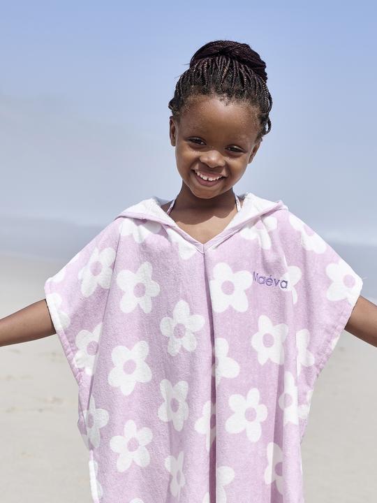 Immagine prodotto Vertbaudet Poncho da bagno per bambini in cotone riciclato, personalizzabile (128)