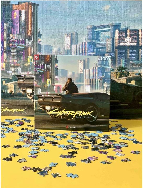 Image du produit Good Loot Cyberpunk 2077 : Mercenary sur le pont Rise (1000 pièces)