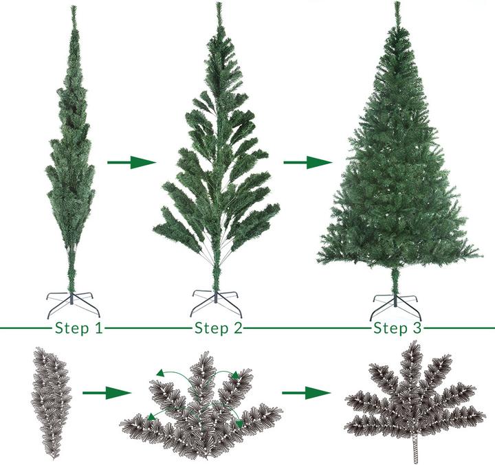 Image du produit Casaria Arbre de Noël (150 cm)