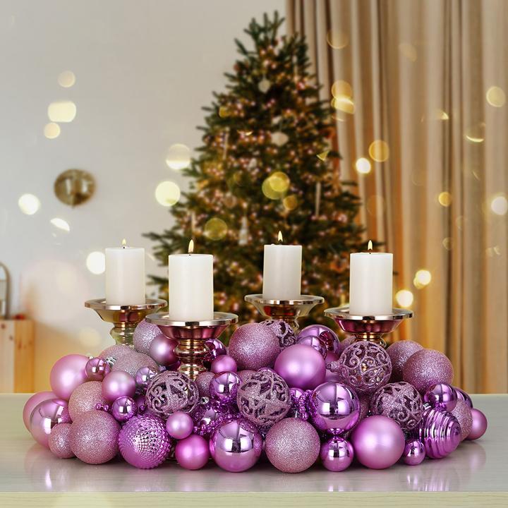 Image du produit Deuba Boules de sapin de Noël (100 -pièce)