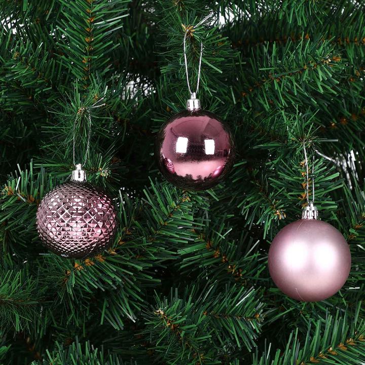 Immagine prodotto Deuba 66tlg palle dell'albero di Natale argento (66 -parte)