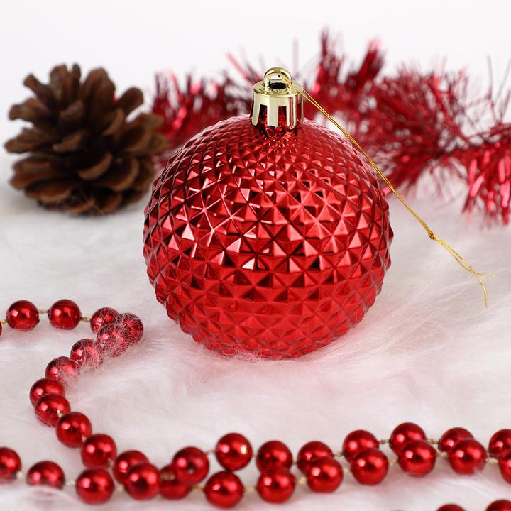 Actual product image Deuba Christmas tree balls (66 -part)