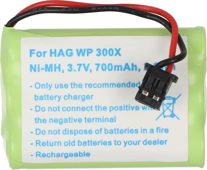 Immagine prodotto hagenuk Batteria WP 300X Batteria BT-589