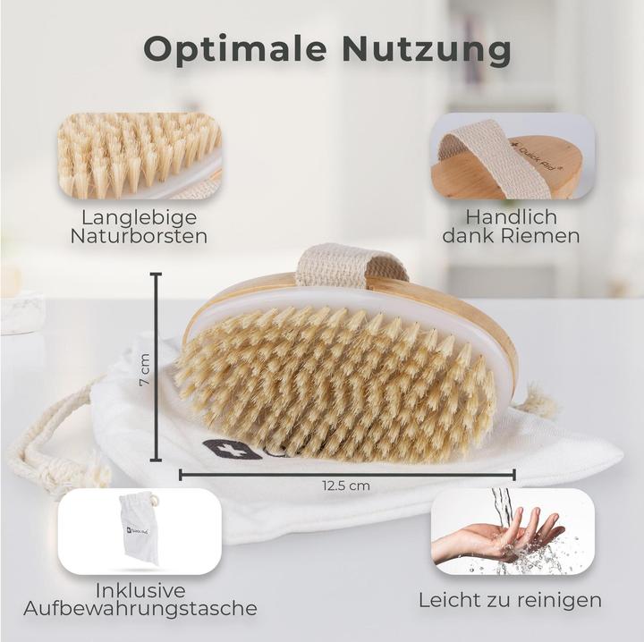 Actual product image Quick Aid Body massage brush