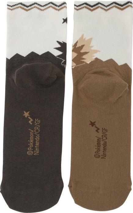Image du produit Pokémon Zigzagoon & Galarian Zigzagoon Pokémon-Socken (23-25cm) (36 - 42)