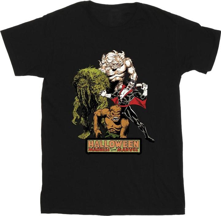 Actual product image Mens Halloween Monsters T-Shirt (L)