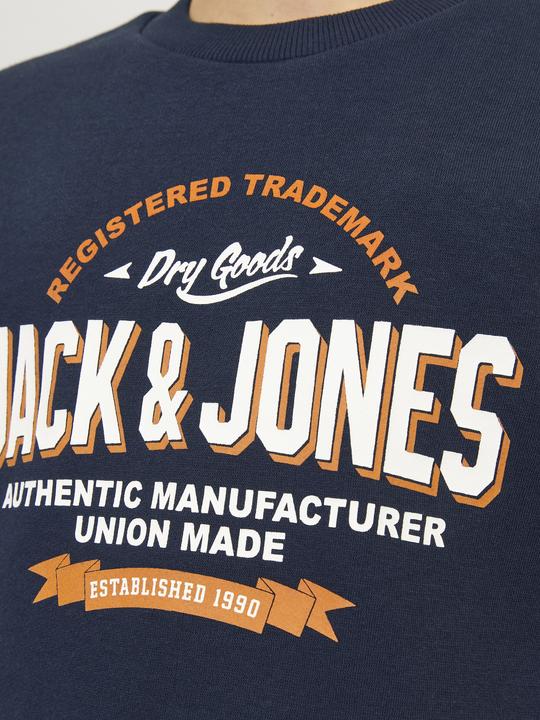 Produktbild Jack & Jones JJELOGO SWEAT CREW 2 COL 24/25 NOOS MNI (104)