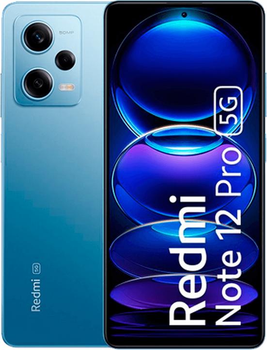 Produktbild Xiaomi Redmi Note 12 Pro 5G (128 GB, Sky Blue, 6.67", Dual SIM, 50 Mpx, 5G)