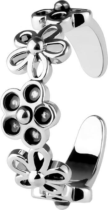 Immagine prodotto Star Piercing Anello d'argento con cinque fiori (Ottone)