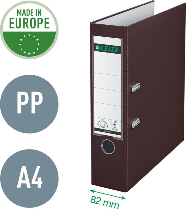 Actual product image Leitz 180° Pp (A4, 80 mm, 1 Piece)