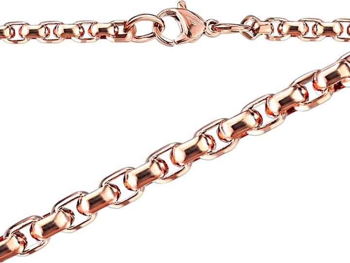 Immagine prodotto Star Piercing Catena rotonda Box in oro rosa (Acciaio chirurgico 316L, senza ottone)