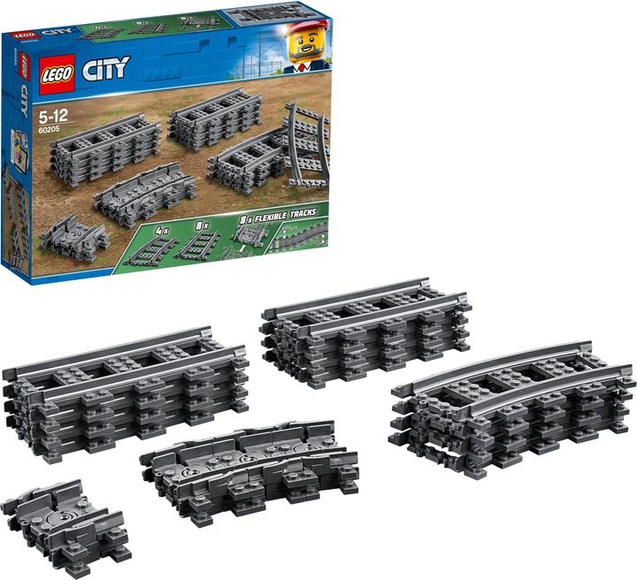 Produktbild LEGO Schienen (60205, LEGO City)