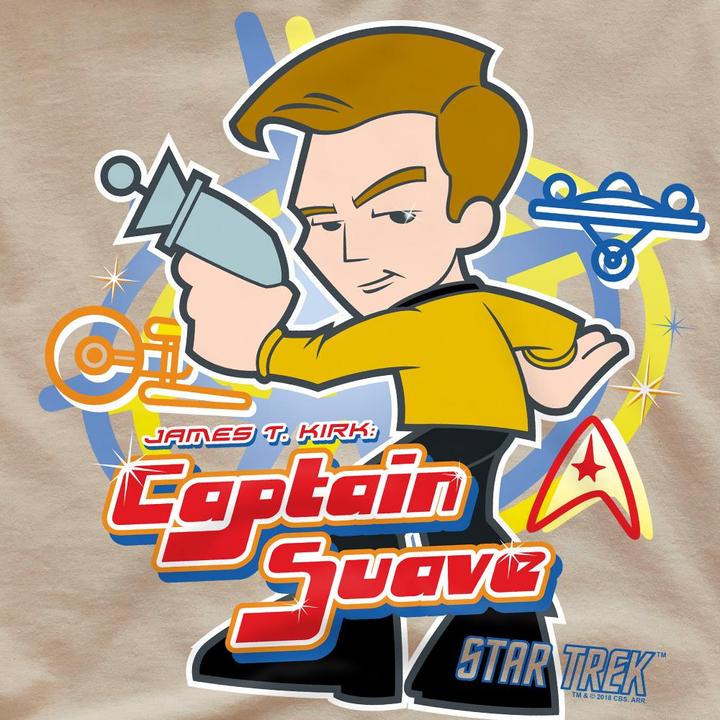 Produktbild Star Trek Quogs Captain Suave TShirt (M)