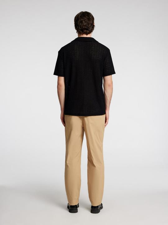 Immagine prodotto Selected Homme Jacquard Strick Kurzarmhemd (L)