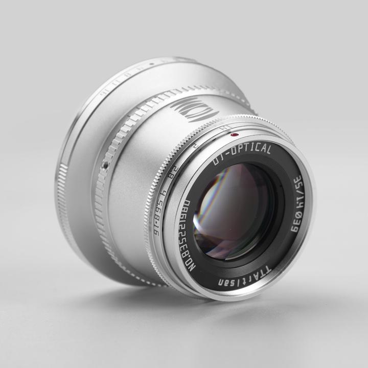 Actual product image TT 35mm f1.4 Leica L Sigma Panasonic Mount APS-C silver (Sony E, Fujifilm Fujica-X, APS-C / DX)