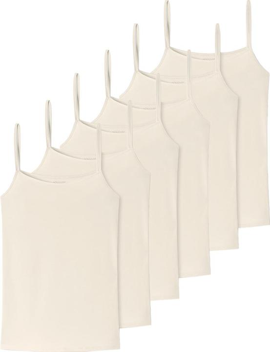 Produktbild Uncover by Schiesser 6er Pack Bamboo Cotton Spaghetti Top (S)
