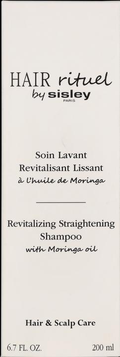 Actual product image Hair Rituel by Sisley Soin Lavant Lissant Ã l'huile de Moringa (200 ml, Liquid shampoo)