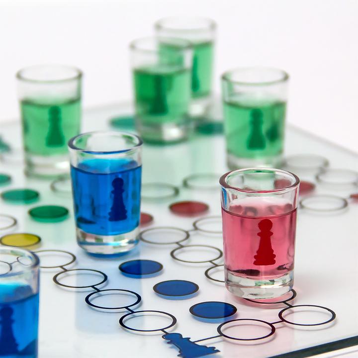 Actual product image Relaxdays Drinking Ludo Game
