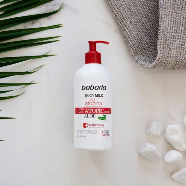 Produktbild Babaria PIEL ATOPICA aloe vera body milk 0% 400 ml (Körpermilch, 400 ml)