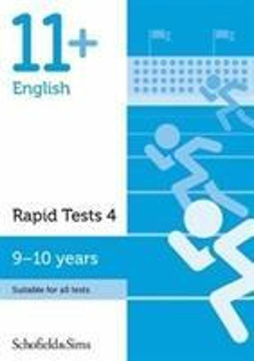 Immagine prodotto 11+ English Rapid Tests Book 4: Year 5, Ages 9-10 (Inglese, Sian Schofield & Sims, Goodspeed, 2018)