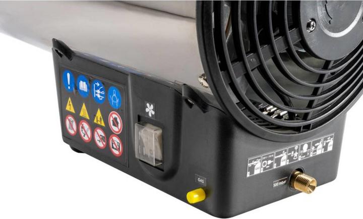 Immagine prodotto Güde Termoventilatore a gas GGH 17 INOX Riscaldamento Cannone da costruzione Riscaldatore rapido - 85006 (4284.70 W)